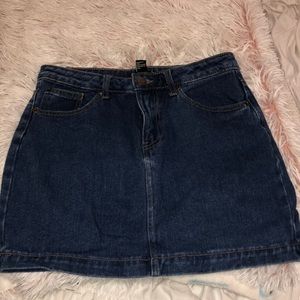 Denim skirt